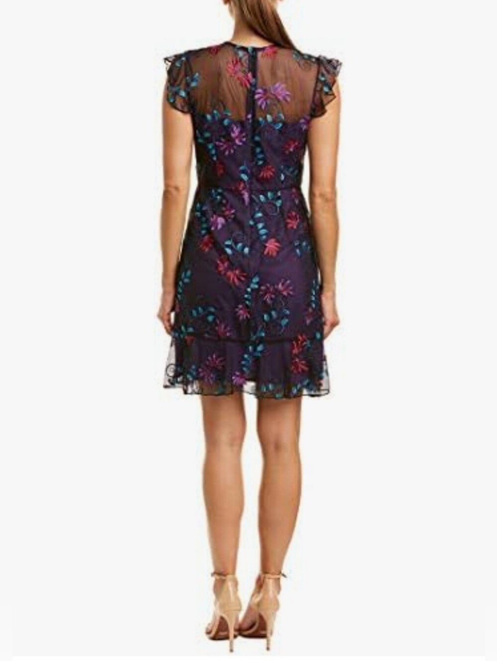 🆕️⬇️Donna Morgan Embroidered Floral Sheath Dress - Picture 10 of 10